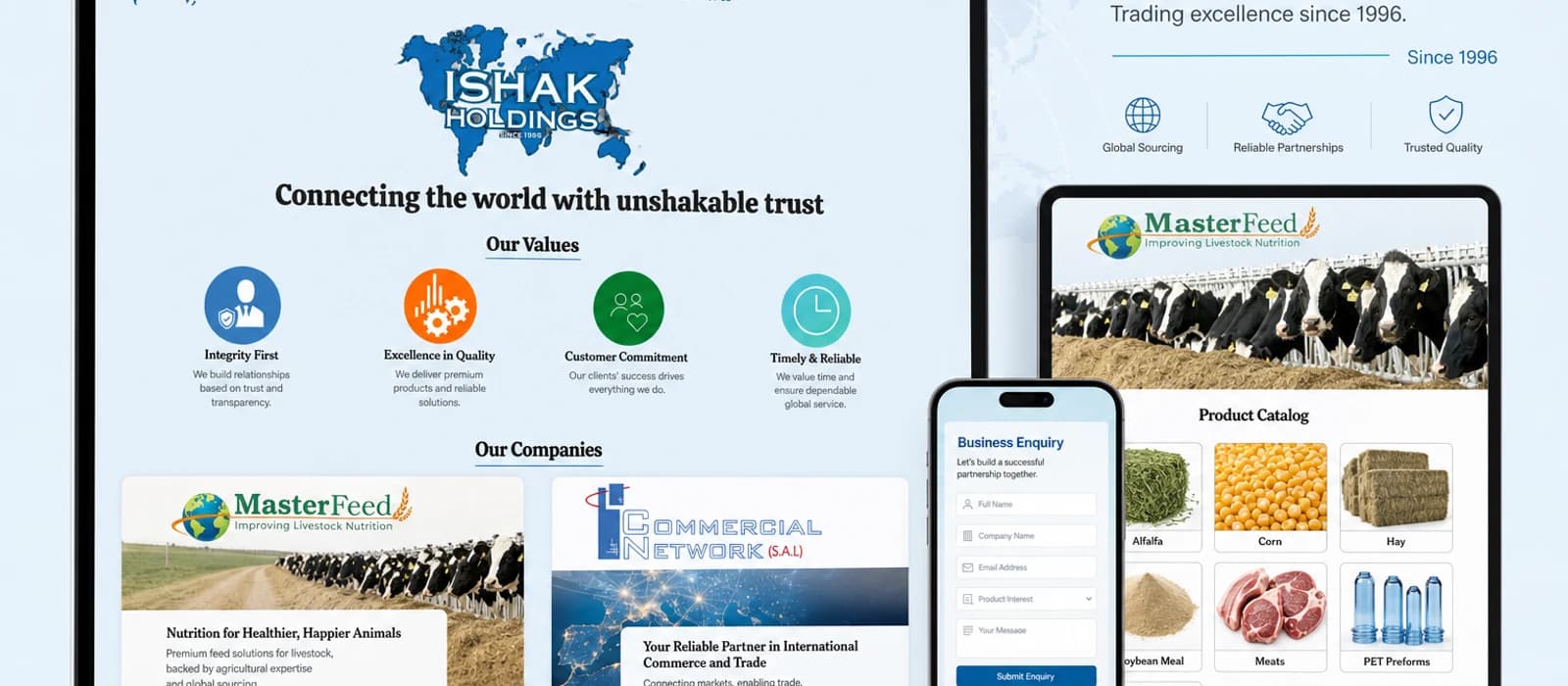 Ishak Holdings project preview