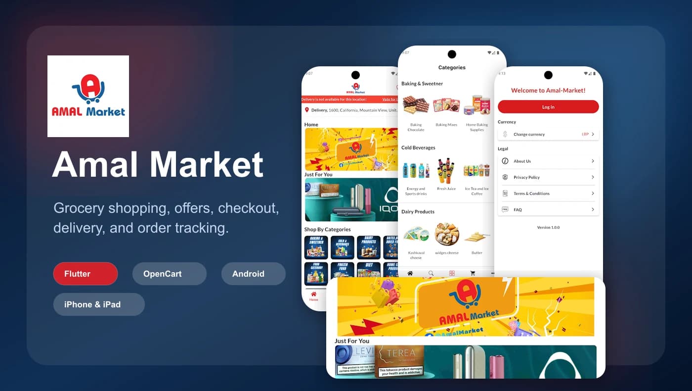 Amal Market project preview