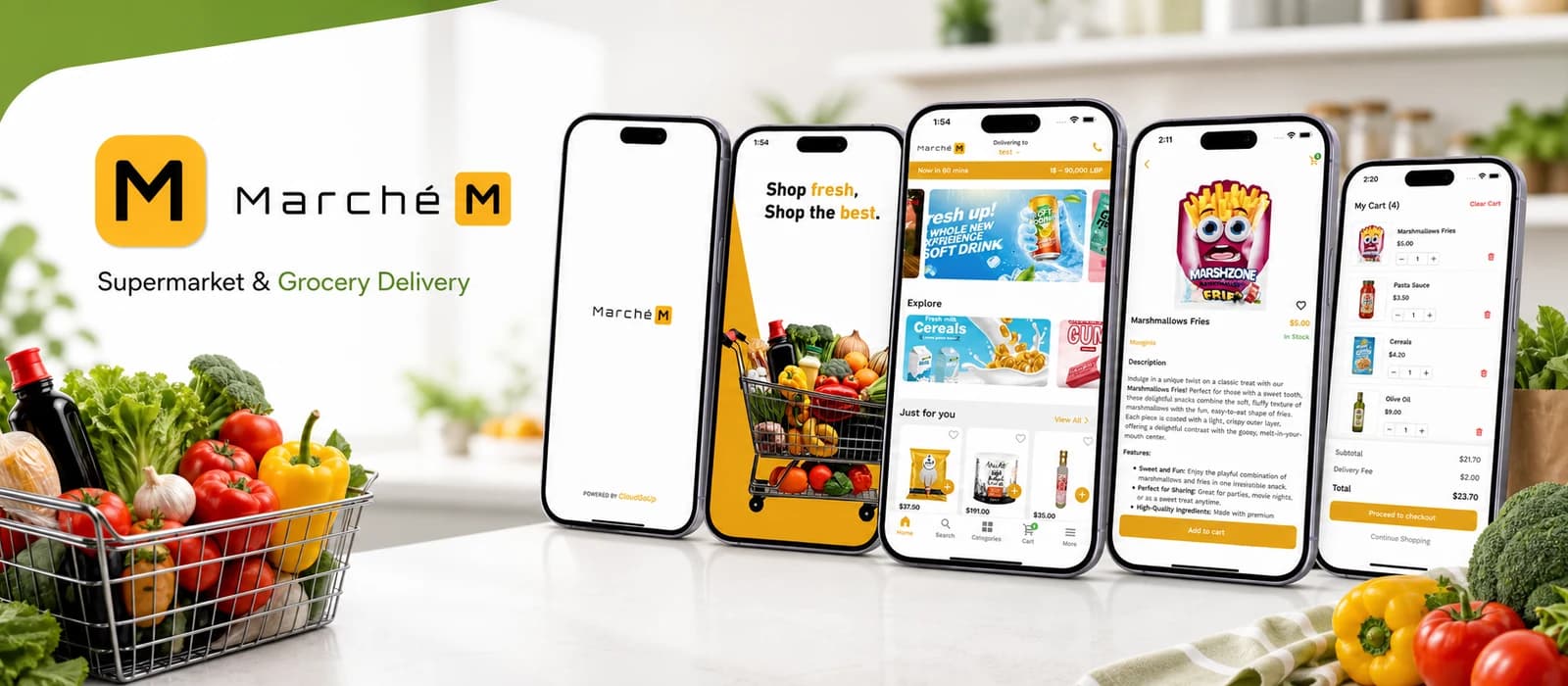 Marché M project preview
